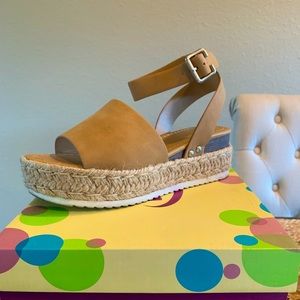 Tan Espadrille Sandals